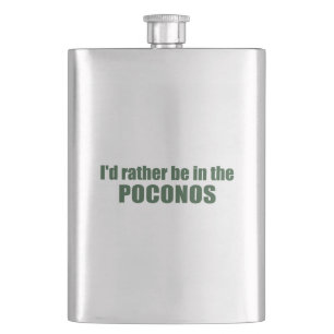 Jag skulle hellre vara i poconos fickplunta