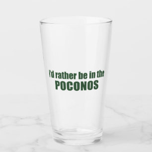 Jag skulle hellre vara i poconos glaskopp