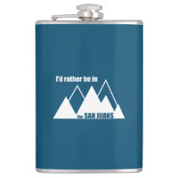 Jag skulle hellre vara i San Juans-berget