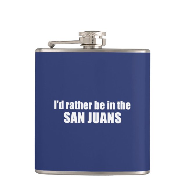 Jag skulle hellre vara i San Juans Fickplunta (Framsidan)