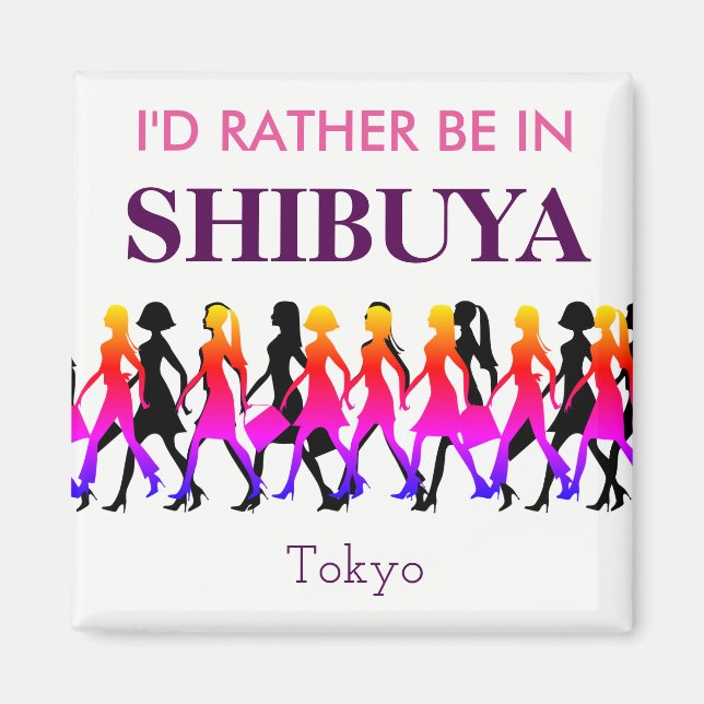 Jag skulle hellre vara i Shibuya Magnet (Framsidan)