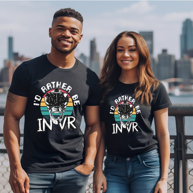 Jag skulle hellre vara i VR T-Shirt (Skapare uppladdad)