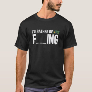 Jag skulle hellre vara jordbrukare t shirt