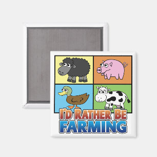 Jag skulle hellre vara jordbrukare! (virtuell jord magnet