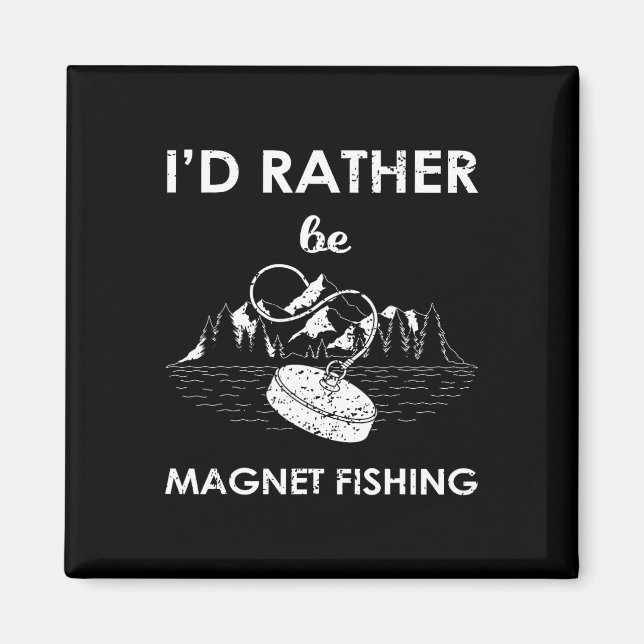 Jag skulle hellre vara magnetfiske magnet (Framsidan)