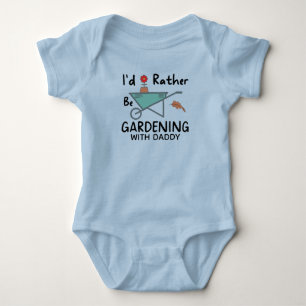 Jag skulle hellre vara med pappa Plants Älskare T Shirt