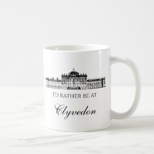 Jag skulle hellre vara på Clyvedon Kaffemugg