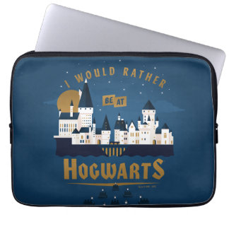 Jag Skulle Hellre Vara På HOGWARTS™ Abstrakt Båttu Laptop Fodral