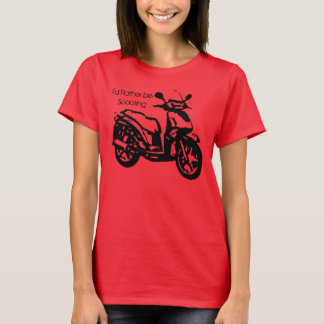 Jag skulle hellre vara skottsäker. t-shirt