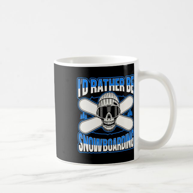 Jag skulle hellre vara snuttig på Skullsnört. Kaffemugg (Höger)