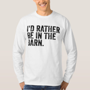 Jag skulle hellre vara vid barnen t shirt