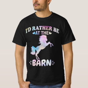 Jag skulle hellre vara vid barnen t shirt