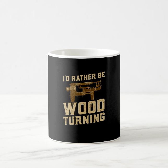 Jag skulle hellre vara Woodvert. Kaffemugg (Center)