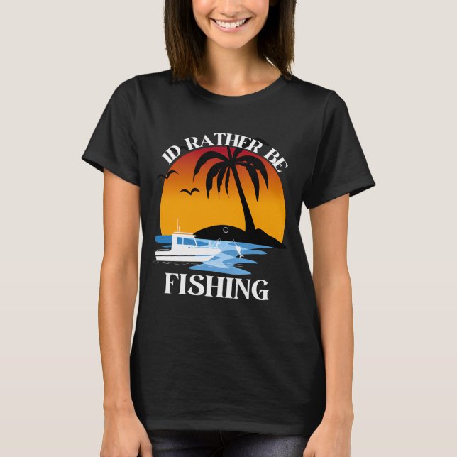 JAG SKULLE HELRE FISKA T SHIRT (Framsida)