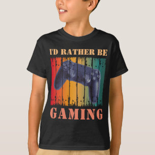 JAG SKULLE HELRE SPELA SPEL T SHIRT