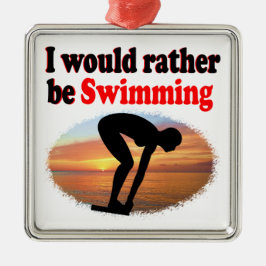 JAG SKULLE I STÄLLET VARA SNARARE SVÄLJARE JULGRANSPRYDNAD METALL