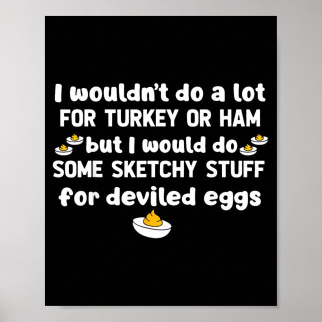 Jag Skulle Inte Ha Turkiet Skinka Men Poster (Framsidan)