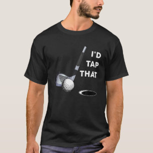 Jag skulle klappa den där vackra Golf Boll Tee Shi