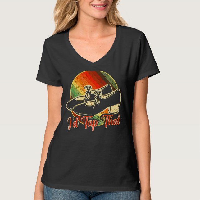Jag skulle klappa det där för att dansa 8 t shirt (Framsida)