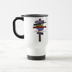 Jag skulle klättrar ganska destinationstravel mug resemugg