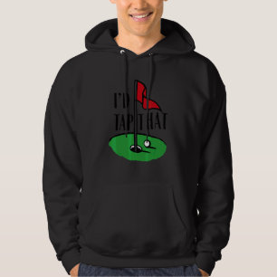 Jag skulle knulla den golfspelaren golf golf hoodie