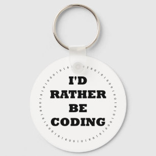 Jag skulle kodifierar ganska Keychain Nyckelring