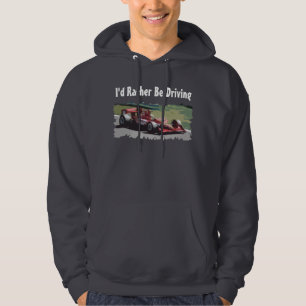Jag skulle kör ganska hoodien för tävlingbilen tröja med luva
