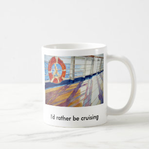 Jag skulle kryssar omkring ganska kaffemugg