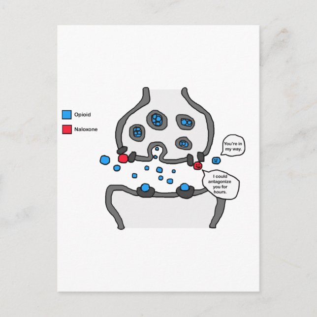 Jag skulle kunna motarbeta dig vykort (Framsida)