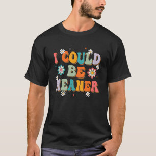 Jag skulle kunna säga att det var roligt att kvinn t shirt