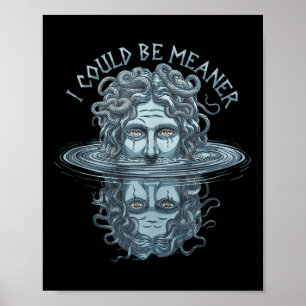 Jag skulle kunna säga Medusa grekiska Mythology Ha Poster