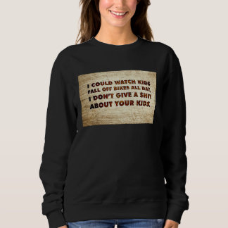 Jag skulle kunna titta på barn som ramlar av cykla t shirt