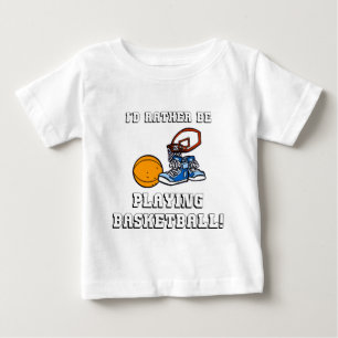 Jag skulle leker ganska basket! t-shirt