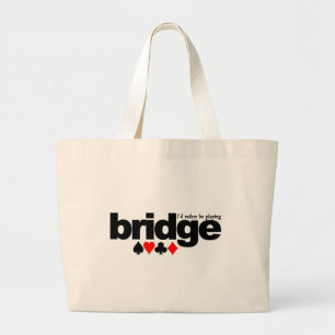 Jag skulle leker ganska Bridge hänger lös - väl Jumbo Tygkasse