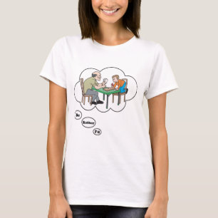 Jag skulle leker ganska Cribbage Tee Shirt