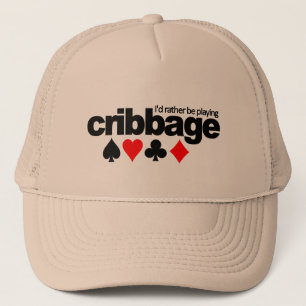 Jag skulle leker ganska den Cribbage hatten - väl Truckerkeps