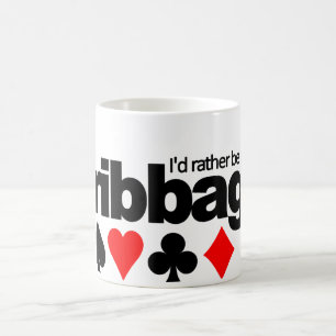 Jag skulle leker ganska den Cribbage muggen - väl Kaffemugg