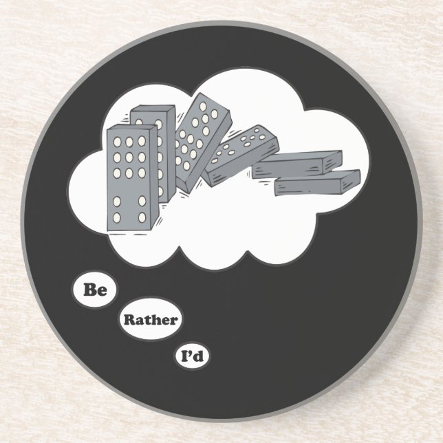 Jag skulle leker ganska domino 4 underlägg (Framsidan)