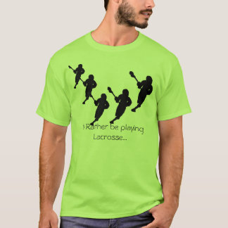 Jag skulle leker ganska Lacrosse… Tee Shirt