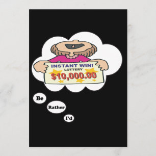 Jag skulle leker ganska lotteri 2 inbjudningar