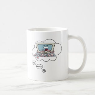 Jag skulle leker ganska solitairen kaffemugg