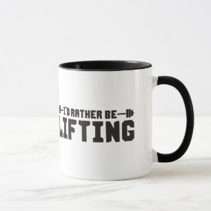 Jag skulle lyfter ganska - Bodybuilding Mugg
