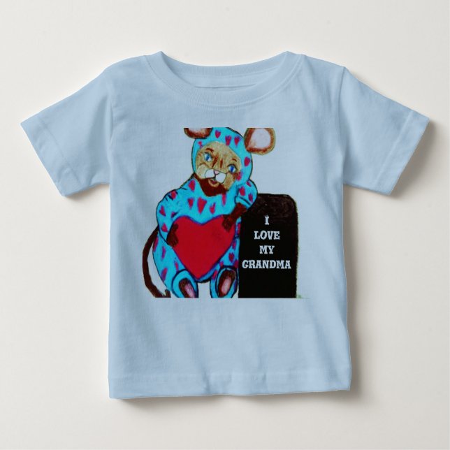 JAG SKULLE PLOCKA ER GRANDMA T. T SHIRT (Framsida)