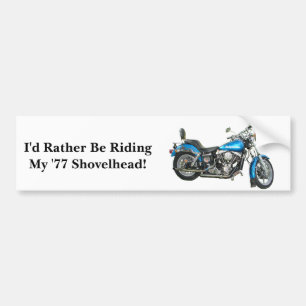 Jag skulle rider ganska min '77 knuffar… bildekal