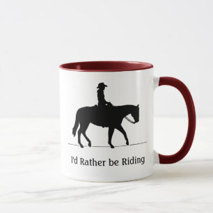 Jag skulle rider ganska mugg