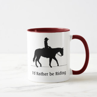Jag skulle rider ganska mugg
