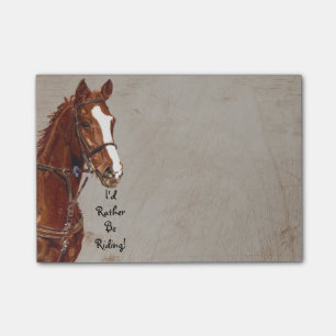 Jag skulle rider ganska post-it block
