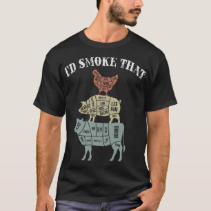 Jag skulle röka den där roliga bak t-shirt