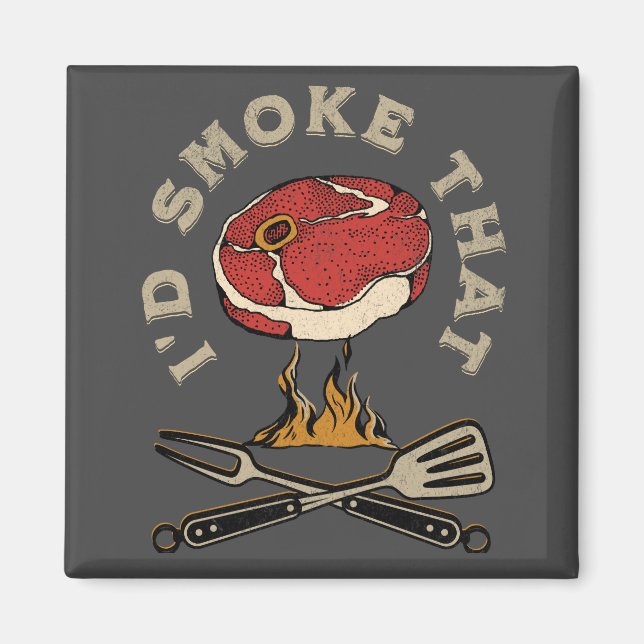 Jag skulle röka det magnet (Framsidan)