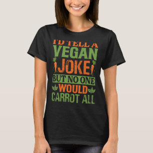 Jag skulle säga till en Vegan Joke, men ingen skul T Shirt